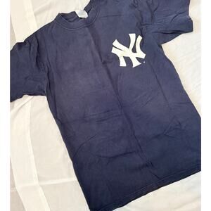 Vintage Majestic NY Yankees ARod Navy T-Shirt ADULT Medium